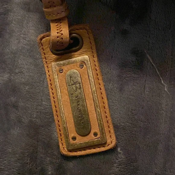 Bmakowsky camel color bag…vintage. NWT - Picture 10 of 10